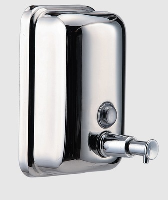 厂家直销 批发零售晟悦J233不锈钢弧面皂液器——优质水暖卫浴五金之选